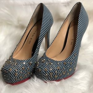 Nautical “America” Heels